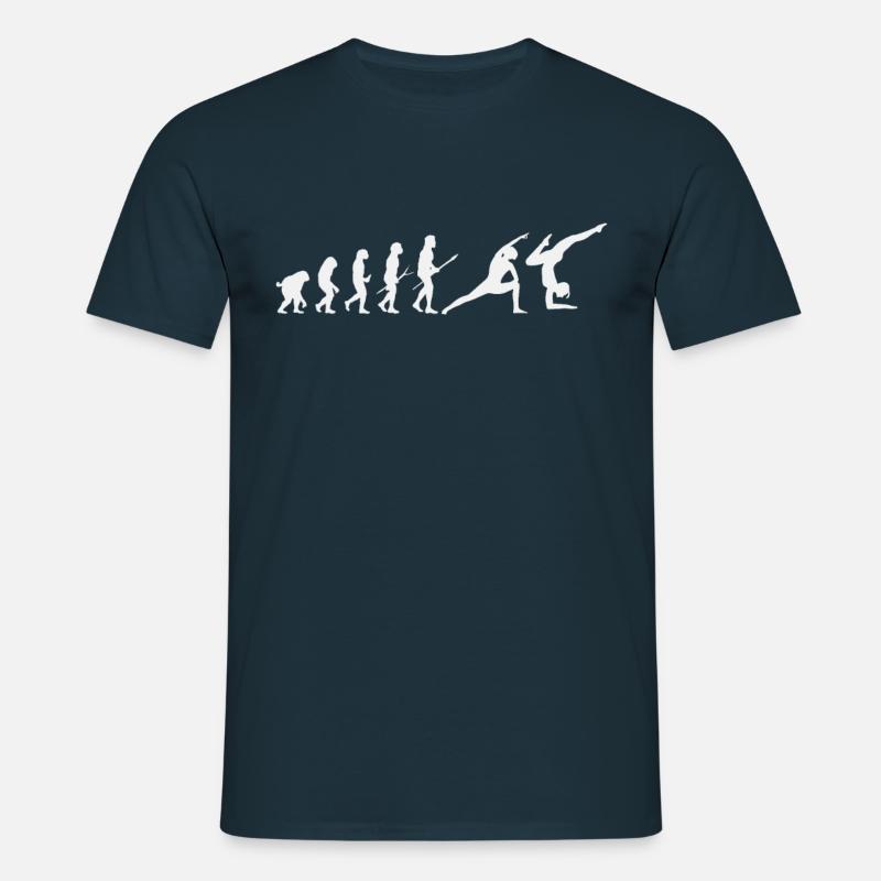 Yoga d'évolution - T-shirt Homme - marine