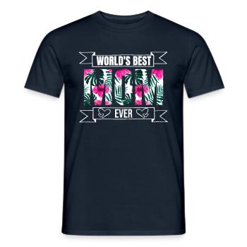 Mom - Männer T-Shirt - Navy - Vorne - AI Model Male 178 light (178cm)