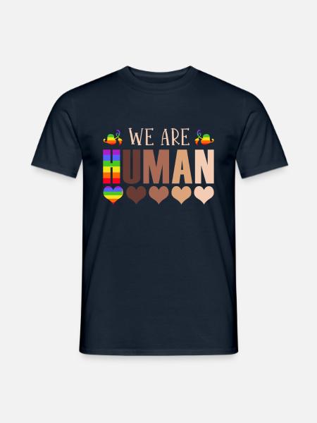 Wir Sind Menschen Juneteenth Black Women Pride - Männer T-Shirt - Navy