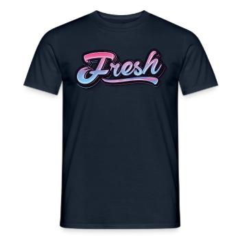 Fresco - T-shirt uomo - navy - Fronte - AI Model Male 178 light (178cm)