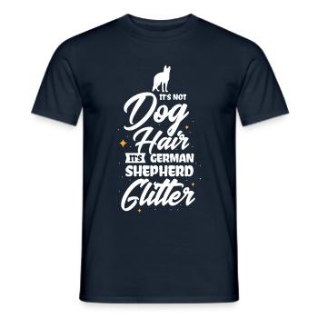 Schäferhund Design für einen Hundebesitzer - Männer T-Shirt - Navy - Vorne - AI Model Male 178 light (178cm)