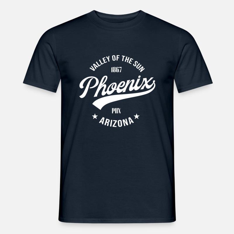 Phoenix Arizona - Männer T-Shirt - Navy