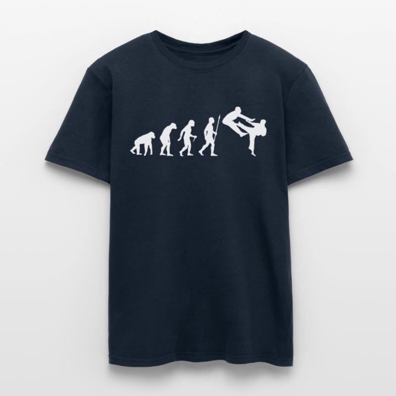 DRÔLE D’ÉVOLUTION DU KARATÉ T-shirt homme
