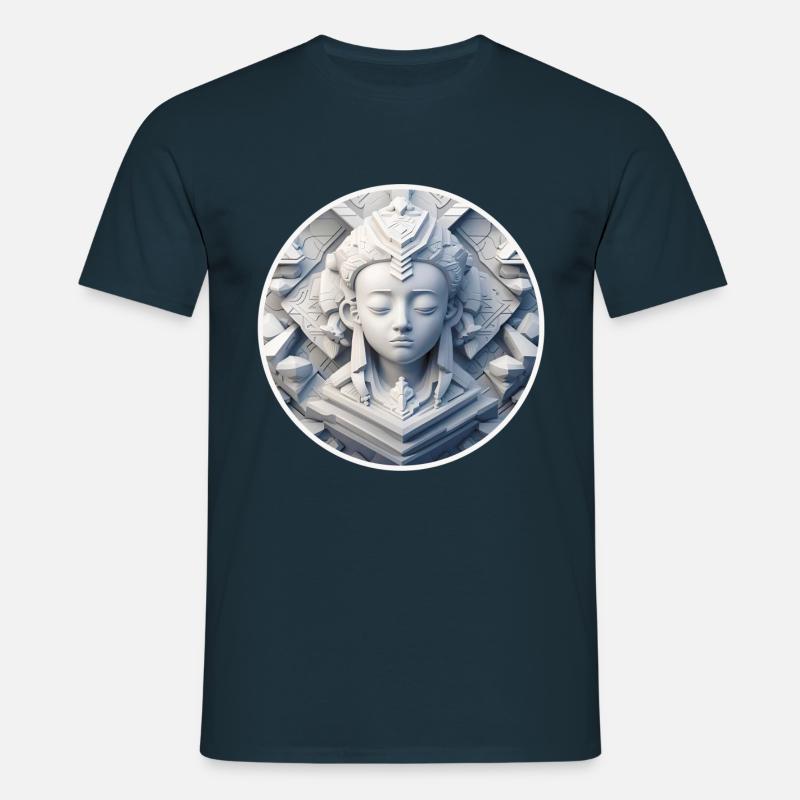 Mind 01 - Männer T-Shirt - Navy