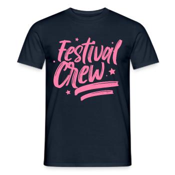 Festival Équipe musique Festivals Festival - T-shirt homme - marine - Devant - AI Model Male 178 light (178cm)