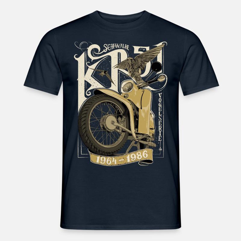 Simson Schwalbe KR51 - Männer T-Shirt - Navy