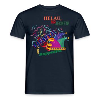 Funkemarichen - Männer T-Shirt - Navy - Vorne - AI Model Male 178 light (178cm)