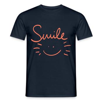 Jeesi1.png - Männer T-Shirt - Navy - Vorne - AI Model Male 178 light (178cm)