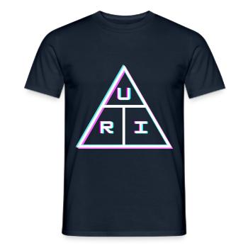 URI FORMULA Électronique - T-shirt homme - marine - Devant - AI Model Male 178 light (178cm)
