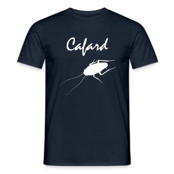 Kakerlake - Männer T-Shirt - Navy - Vorne - AI Model Male 178 light (178cm)