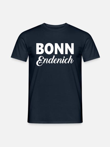 Bonn Endenich - Stadtteil von Bonn am Rhein in NRW - Männer T-Shirt - Navy