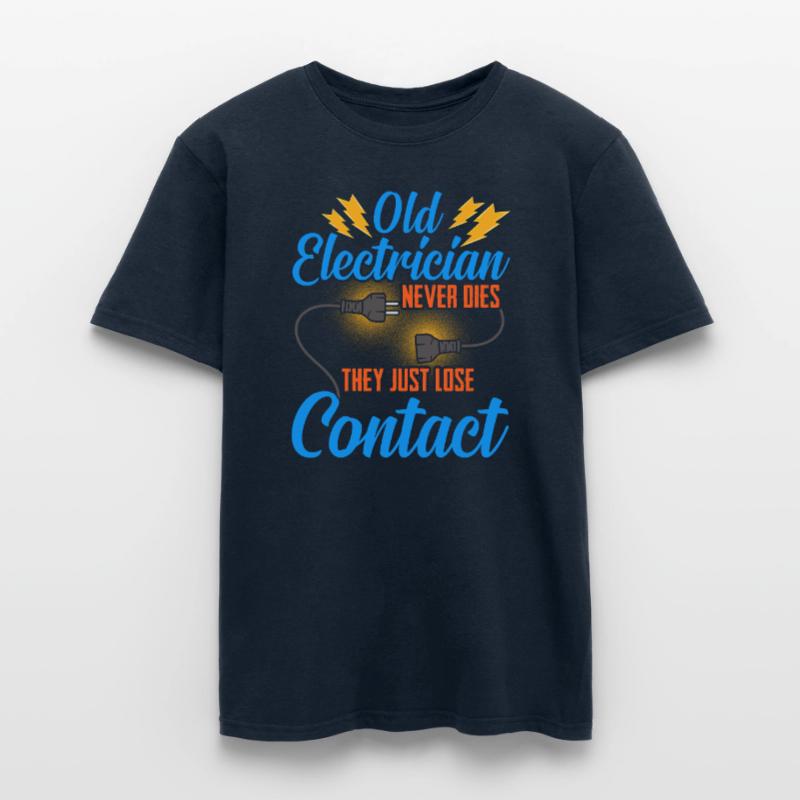 Electrician Electrical Engineer Gift Electronics Technician Men's T-Shirt