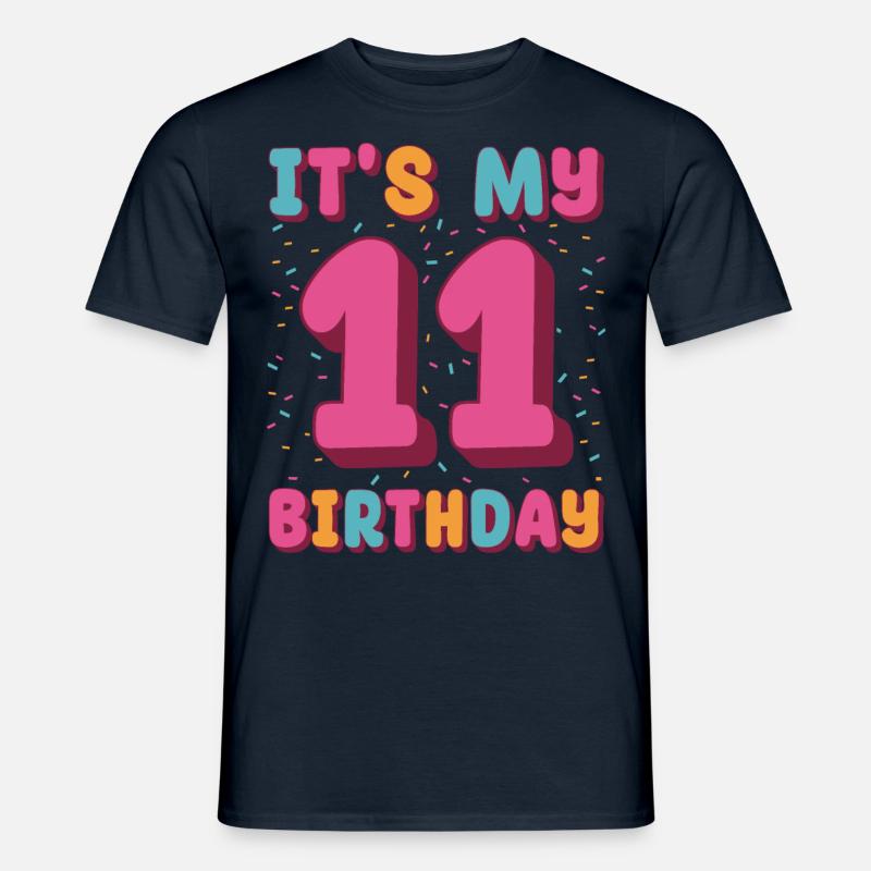 C’est mon 11e anniversaire - T-shirt homme - marine