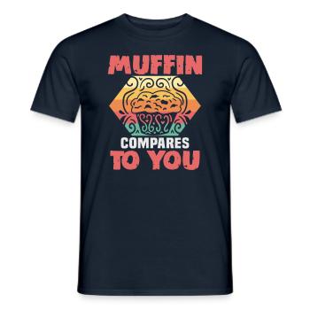 Baking cookies and cakes Baker or hobby baker - Men's T-Shirt - navy - Front - AI Model Male 178 light (178cm)