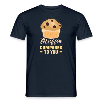 Baking cookies and cakes Baker or hobby baker - Men's T-Shirt - navy - Front - AI Model Male 178 light (178cm)