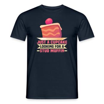 Cuisson de biscuits et de gâteaux Boulanger ou boulanger amateur - T-shirt homme - marine - Devant - AI Model Male 178 light (178cm)