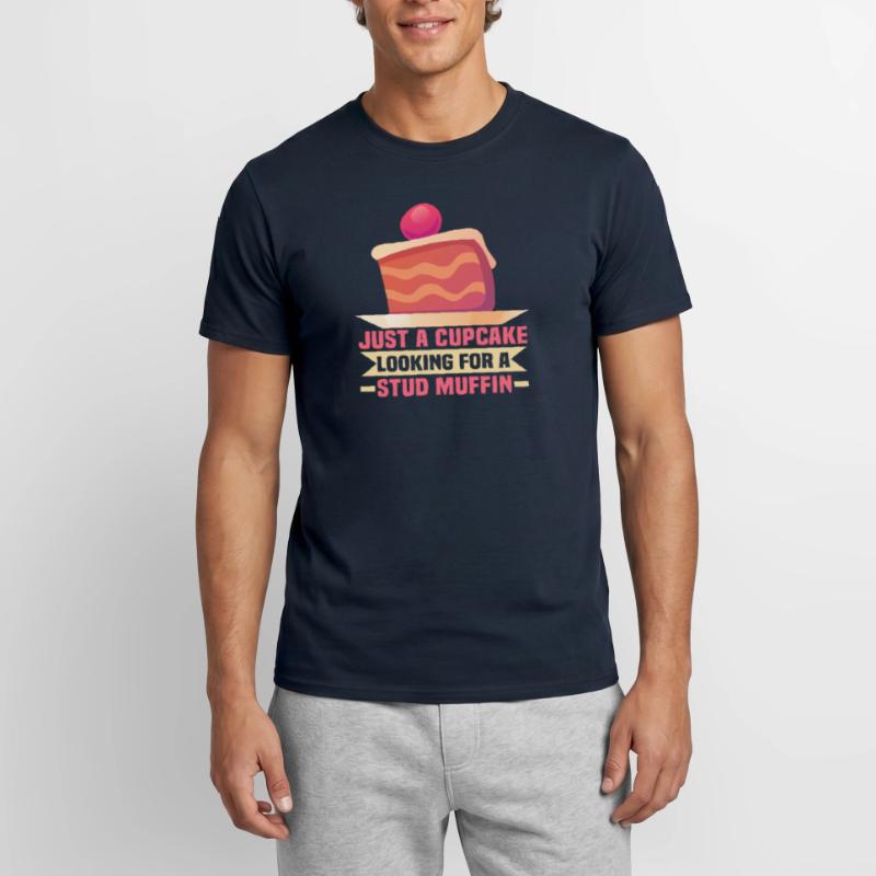 Kekse und Kuchen Backen Bäckerin oder Hobbybäcker Männer T-Shirt