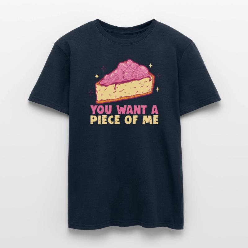 Kekse und Kuchen Backen Bäckerin oder Hobbybäcker Männer T-Shirt