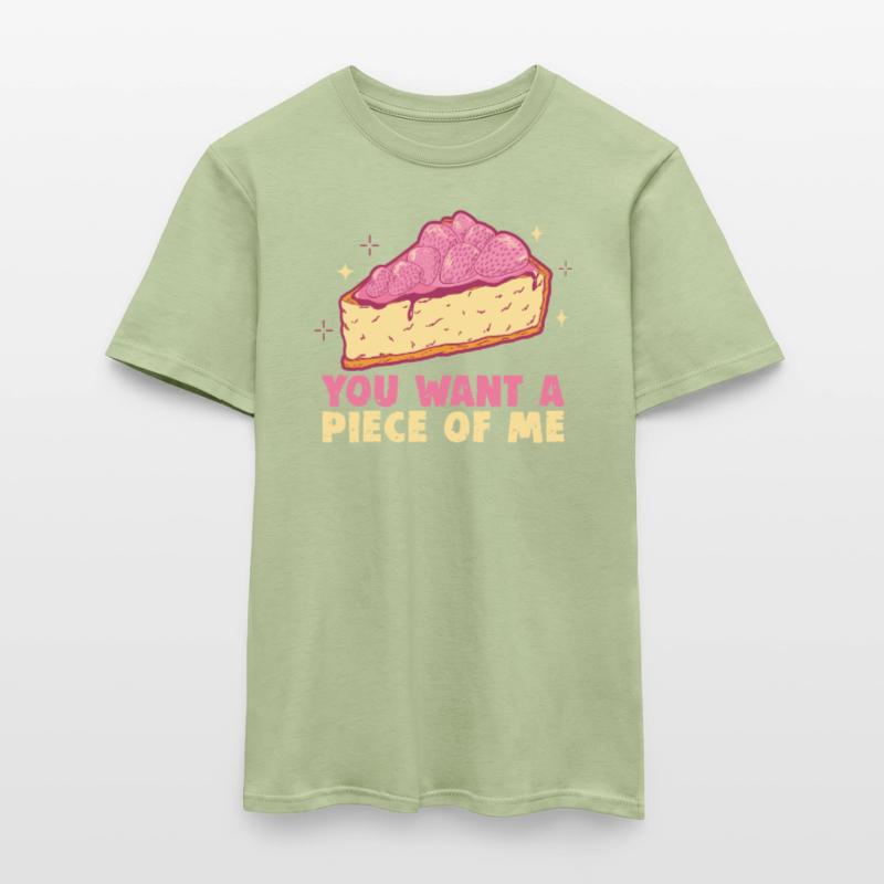 Kekse und Kuchen Backen Bäckerin oder Hobbybäcker Männer T-Shirt