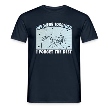 Cadeau d’amitié pour bon ami - T-shirt homme - marine - Devant - AI Model Male 178 light (178cm)