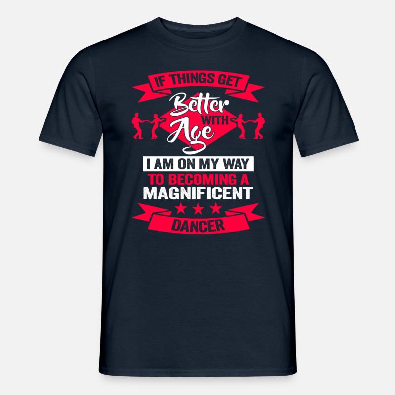 Danseur Danseur Anniversaire Chorégraphe École de danse - T-shirt homme - marine
