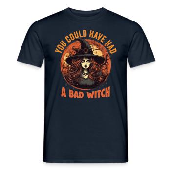 Magische Dunkle Kunst Okkulte Hexen Designs - Männer T-Shirt - Navy - Vorne - AI Model Male 178 light (178cm)