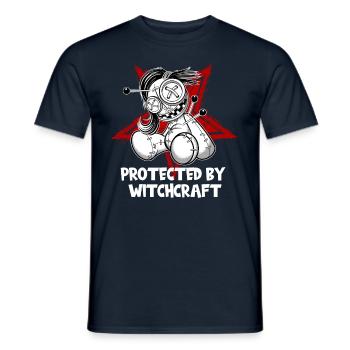 Magische Dunkle Kunst Okkulte Hexen Designs - Männer T-Shirt - Navy - Vorne - AI Model Male 178 light (178cm)