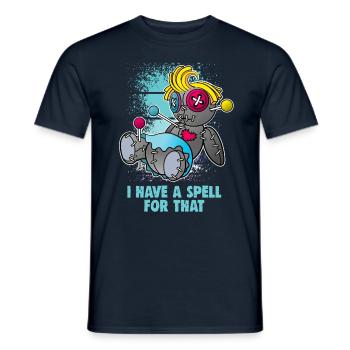 Magische Dunkle Kunst Okkulte Hexen Designs - Männer T-Shirt - Navy - Vorne - AI Model Male 178 light (178cm)