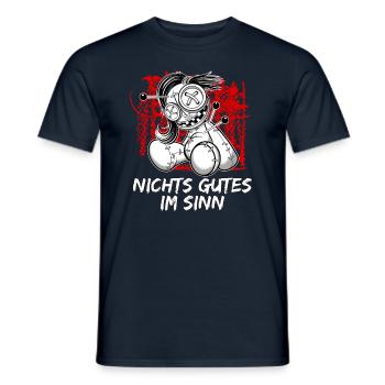 Magische Dunkle Kunst Okkulte Hexen Designs - Männer T-Shirt - Navy - Vorne - AI Model Male 178 light (178cm)
