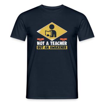 Meilleure idée de cadeau de pension pour les enseignants Étudiant - T-shirt homme - marine - Devant - AI Model Male 178 light (178cm)