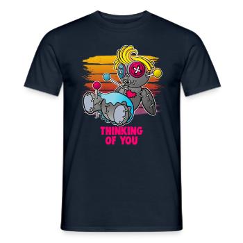 Magische Dunkle Kunst Okkulte Hexen Designs - Männer T-Shirt - Navy - Vorne - AI Model Male 178 light (178cm)