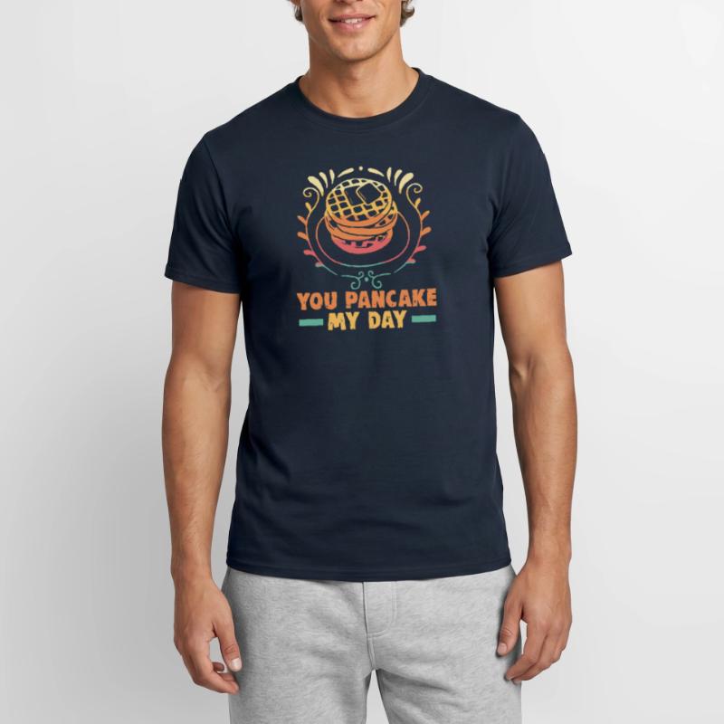 Kekse und Kuchen Backen Bäckerin oder Hobbybäcker Männer T-Shirt