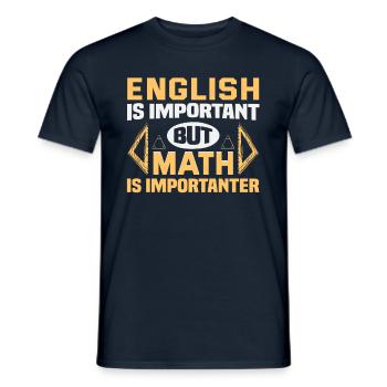 Meilleure idée de cadeau de pension pour les enseignants Étudiant - T-shirt homme - marine - Devant - AI Model Male 178 light (178cm)