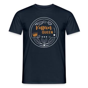 Ich Mag Kaffee Geschenkideen Kaffeeliebhaber - Männer T-Shirt - Navy - Vorne - AI Model Male 178 light (178cm)