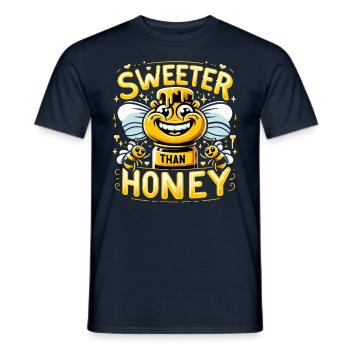 Amoureux des abeilles Apiculteurs Amis de la nature Apiculteurs - T-shirt homme - marine - Devant - AI Model Male 178 light (178cm)