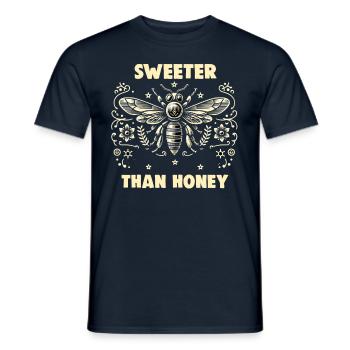 Amoureux des abeilles Apiculteurs Amis de la nature Apiculteurs - T-shirt homme - marine - Devant - AI Model Male 178 light (178cm)