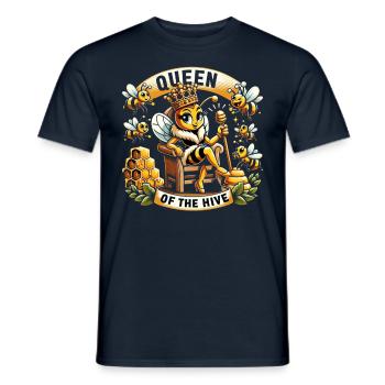 Bee Lover Beekeeper Beekeeper - Men's T-Shirt - navy - Front - AI Model Male 178 light (178cm)