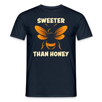 Amoureux des abeilles Apiculteurs Amis de la nature Apiculteurs - T-shirt homme - marine - Devant - AI Model Male 178 light (178cm)