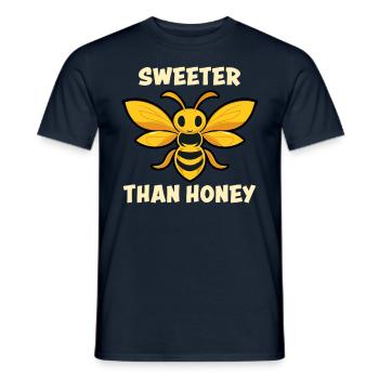 Amoureux des abeilles Apiculteurs Amis de la nature Apiculteurs - T-shirt homme - marine - Devant - AI Model Male 178 light (178cm)
