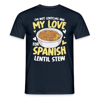 I'm Feeling Quite Cocido-Mazing Spanish Stew - Männer T-Shirt - Navy - Vorne - AI Model Male 178 light (178cm)