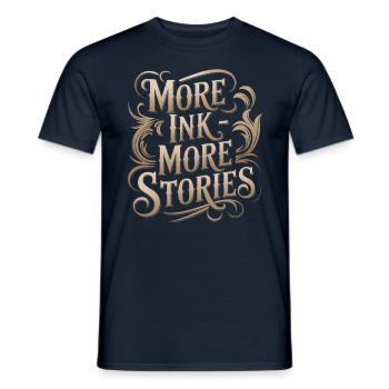 Tattoo Studio Tattoo Artist Tattoo Ideen - Männer T-Shirt - Navy - Vorne - AI Model Male 178 light (178cm)