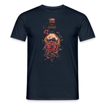 Tattoo Studio Tattoo Artist Tattoo Ideen - Männer T-Shirt - Navy - Vorne - AI Model Male 178 light (178cm)