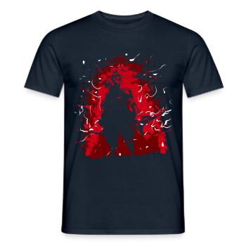 Bogenschießen - Männer T-Shirt - Navy - Vorne - AI Model Male 178 light (178cm)