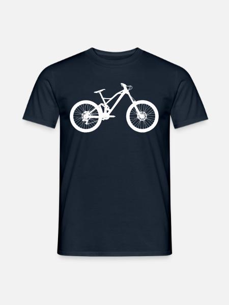 Downhill Bike - Männer T-Shirt - Navy
