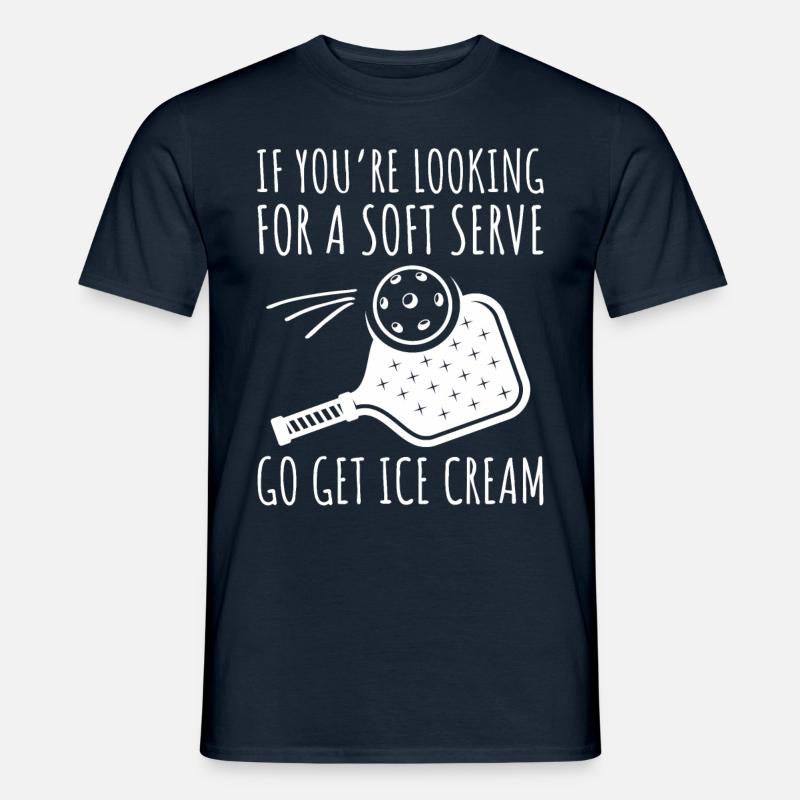 Soft Serve Pickleball - T-shirt homme - marine