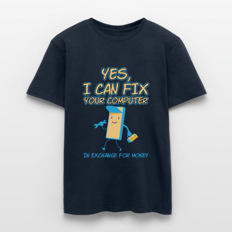Fix Computers For Money Programming Men's T-Shirt