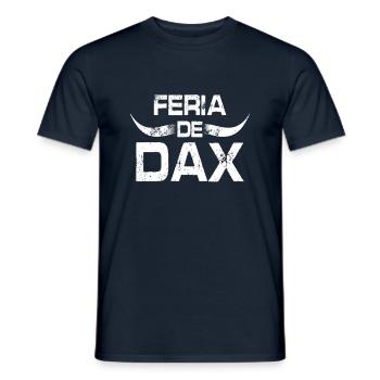 Feria de Dax - Men's T-Shirt - navy - Front - AI Model Male 178 light (178cm)