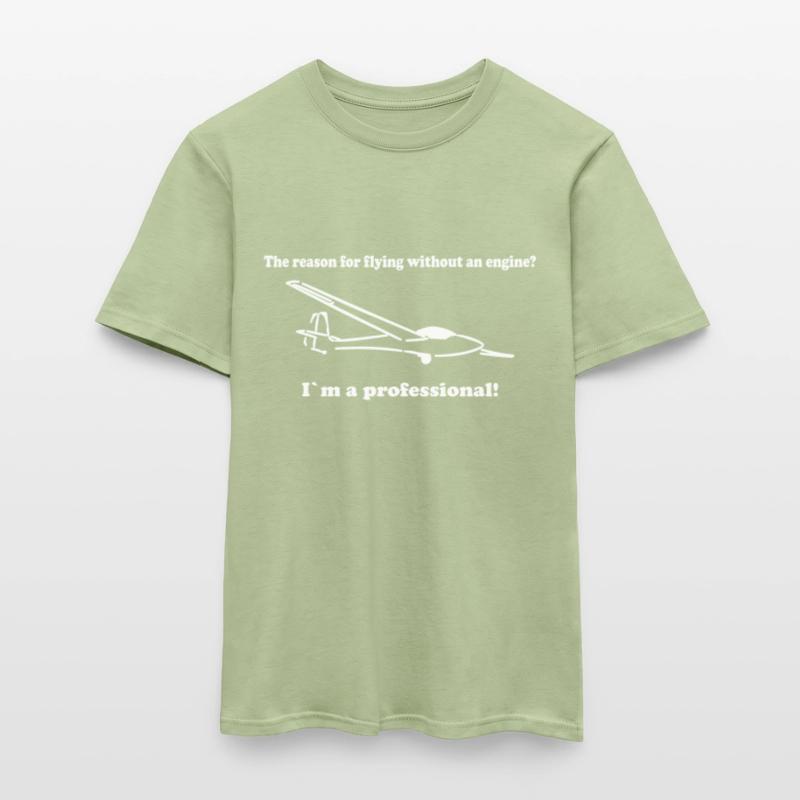Basic glider pilot pilot funny gift Men's T-Shirt