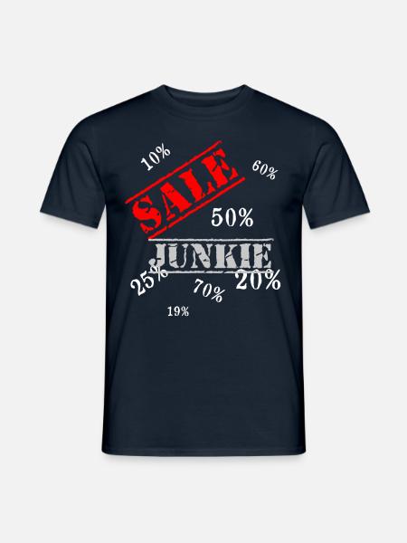 vente - T-shirt homme - marine