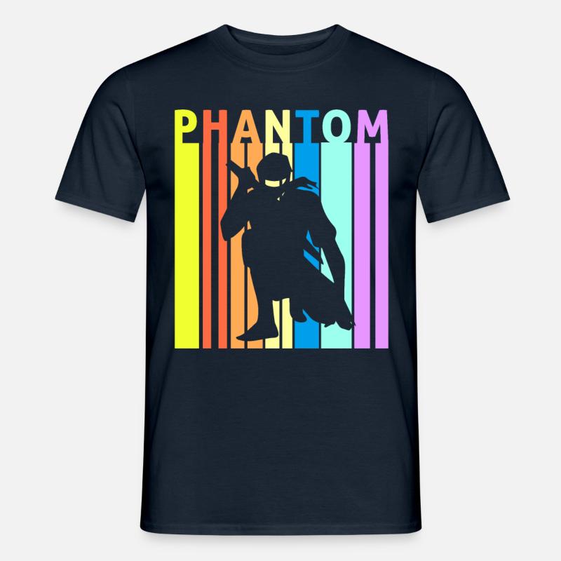 Phantom Spy Ninjas Spionage Versteckte - Männer T-Shirt - Navy